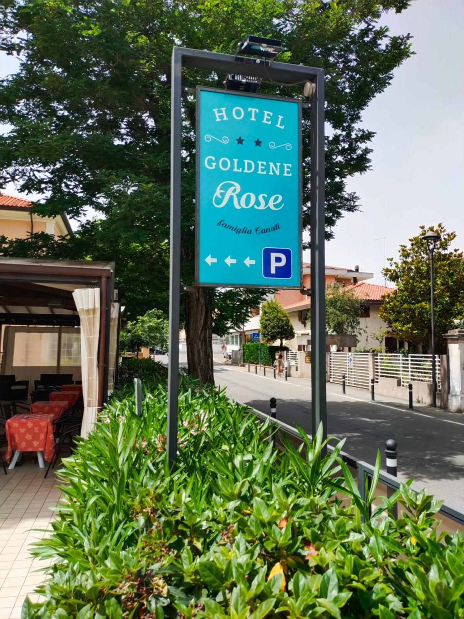 Hotel Goldene Rose Rimini Kültér fotó